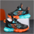Sapatilhas casuais para crianças, Sapatos de tênis confortáveis para crianças, Sapatos esportivos escolares para meninos, Tênis de basquete infantil, - comprar online