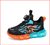Sapatilhas casuais para crianças, Sapatos de tênis confortáveis para crianças, Sapatos esportivos escolares para meninos, Tênis de basquete infantil,