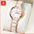 OLEVS-Relógio de pulso de quartzo impermeável feminino, elegante relógio bracelete, marca de luxo, moda, senhoras relógios - comprar online
