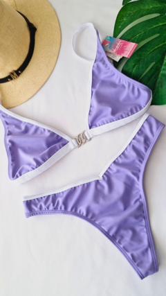 Bikini Set Marilyn Art 2502 Lila/Bla en internet