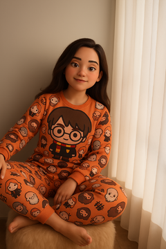 Pijama Personajes Harry Potter Adulto - Lenceriashesweet