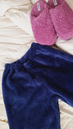 Pantalón Soft Liso Azul en internet