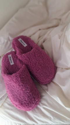 Pantuflon Peluche Fucsia en internet