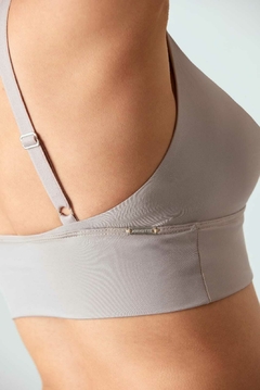 BRIGITTE 1718 (Hasta el 105) Top con taza removible de microfibra doble - Lenceriashesweet