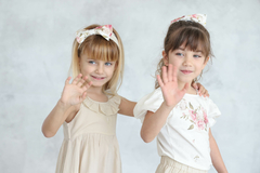 OCRE Vestido de fibrana natural - Cottonfield