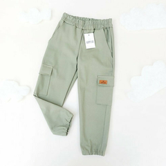 JOGGER CARGO África Gabardina-Verde - comprar online