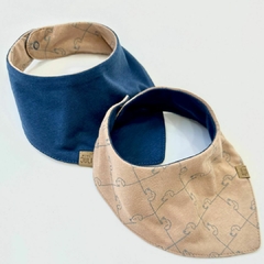Babero Bandana Dani (marrón)
