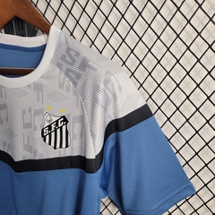 Camisa de Treino Azul do Santos 23/24 - Dan Imports