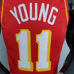 Atlanta Hawks Young # 11 camisa vermelha da NBA - loja online