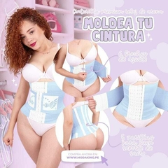 Cinturilla Premium - CELESTE - Curvy Bella