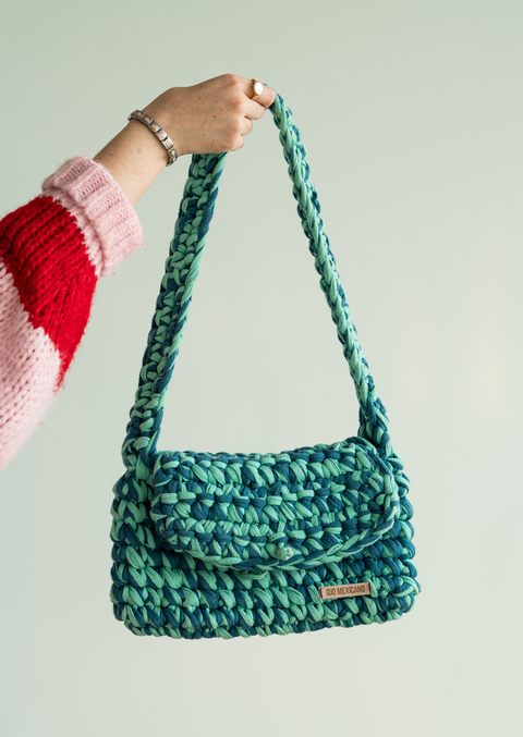 Bolsa crochet "Aqua" - comprar en línea