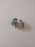 Anel de Prata com Quartzo Verde Oval - comprar online
