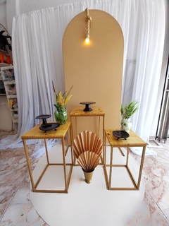 PRETO E DOURADO