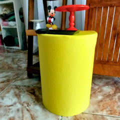 Cilindro para festa de madeira slim