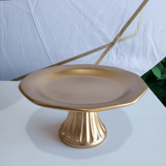 Bandeja decorativa cerâmica