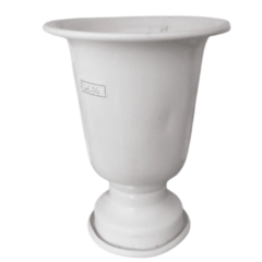 VASO PARA DECORAÇÃO ALUMÍNIO TULIPA
