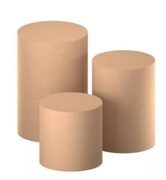 Cilindro para festa mdf - comprar online