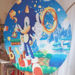 Painel redondo do sonic 1,50m - comprar online