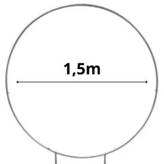 Painel de aniversário, Painel para casamento 1,50M - Rit's festas - locação e decoração
