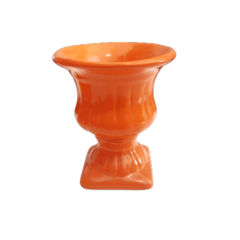 VAÇO TAÇA GRÉCIA CERÂMICA