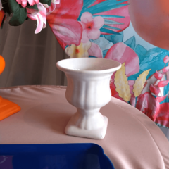 VASO TAÇA GRÉCIA CERÂMICA