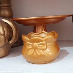 Vaso Para Decoração dourado