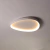PLAFON SEIXOS OVAL BQ 3000K BIVOLT LED OPUS