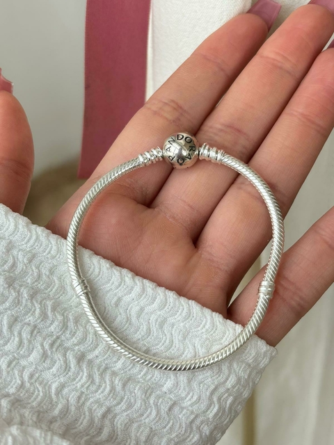Pulsera flexible de P♥nd☺r♥ broche circular