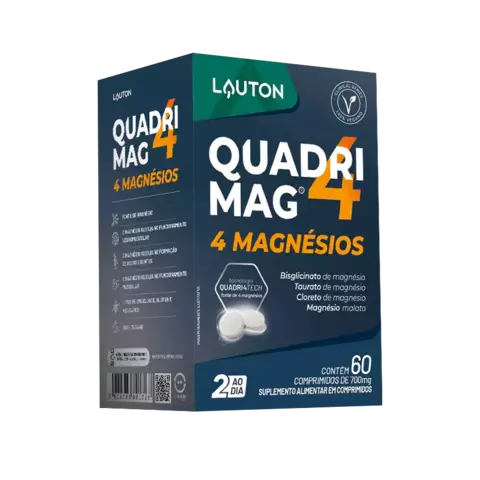 QUADRIMAG 4 Magnésios 60 cps- Lauton