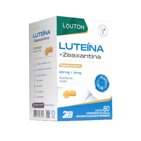 Luteína com Zeaxantina - Lauton Nutrition - 60 Comprimidos