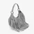 Bolsa Hobo Cinza Alasca Franjas Couro Jorge Bischoff na internet