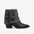 Bota Preto Cano Médio Fivelas Couro Take Metalic Jorge Bischoff - comprar online