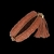 BOLSA REDONDA PEQUENA EM COURO CARAMELO na internet