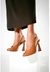 Scarpin Peep Toe Caramelo Fechamento Slingback Salto Alto Flare Luiza Barcelos - comprar online