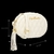 BOLSA REDONDA MÉDIA EM COURO OFF WHITE LUIZA BARCELOS - comprar online