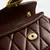 Bolsa Tabby Shoulder 20 With Quilting Coach - Marrom Escuro na internet