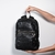 Mochila Preta Porta Notebook Couro - Jorge Bischoff na internet