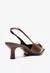 Slingback Japão Marrom Vicenza - Sapato de boneca