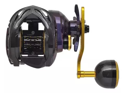 Reel Huevito Caster Unlimited Carbon Bg 312 12 Rulemanes