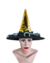 Chapeu de Bruxinha Amarelo e Preto