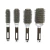 Kit 4 Escova Redonda Cerâmica Iônica Térmica Com Cerdas de Nylon na internet