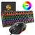 Teclado Mouse Mecanico Abnt2 Gamer Rgb Led Switch Azul Be-k1