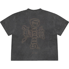 CAMISETA BOXY TRAVIS SCOTT BIG FACE BY DATABASE - loja online