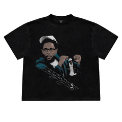 CAMISETA BOXY KENDRICK LAMAR NOT LIKE US BY DATABASE - comprar online