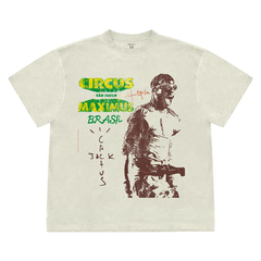 CAMISETA OVERSIZED TRAVIS SCOTT SP DATABASE na internet