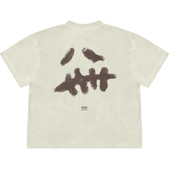 CAMISETA BOXY TRAVIS SCOTT OIL PAINT BY DATABASE - loja online