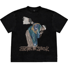 CAMISETA OVERSIZED TRAVIS SCOTT OIL PAINT BY DATABASE - comprar online