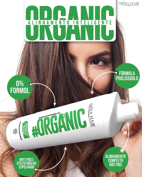 Progressiva Semi Definitiva Organic 1L Troia Hair - comprar online