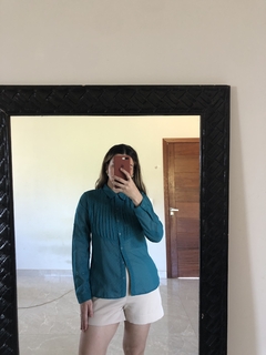 Camisa Verde (PM) - Wom Brechó
