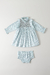 Vestido botões de rosas bebê